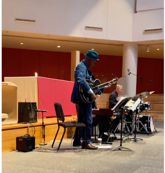 The Ron Jackson Organ Trio held Palm Sunday Jazz Vespers Service at Saint Peters in NYC