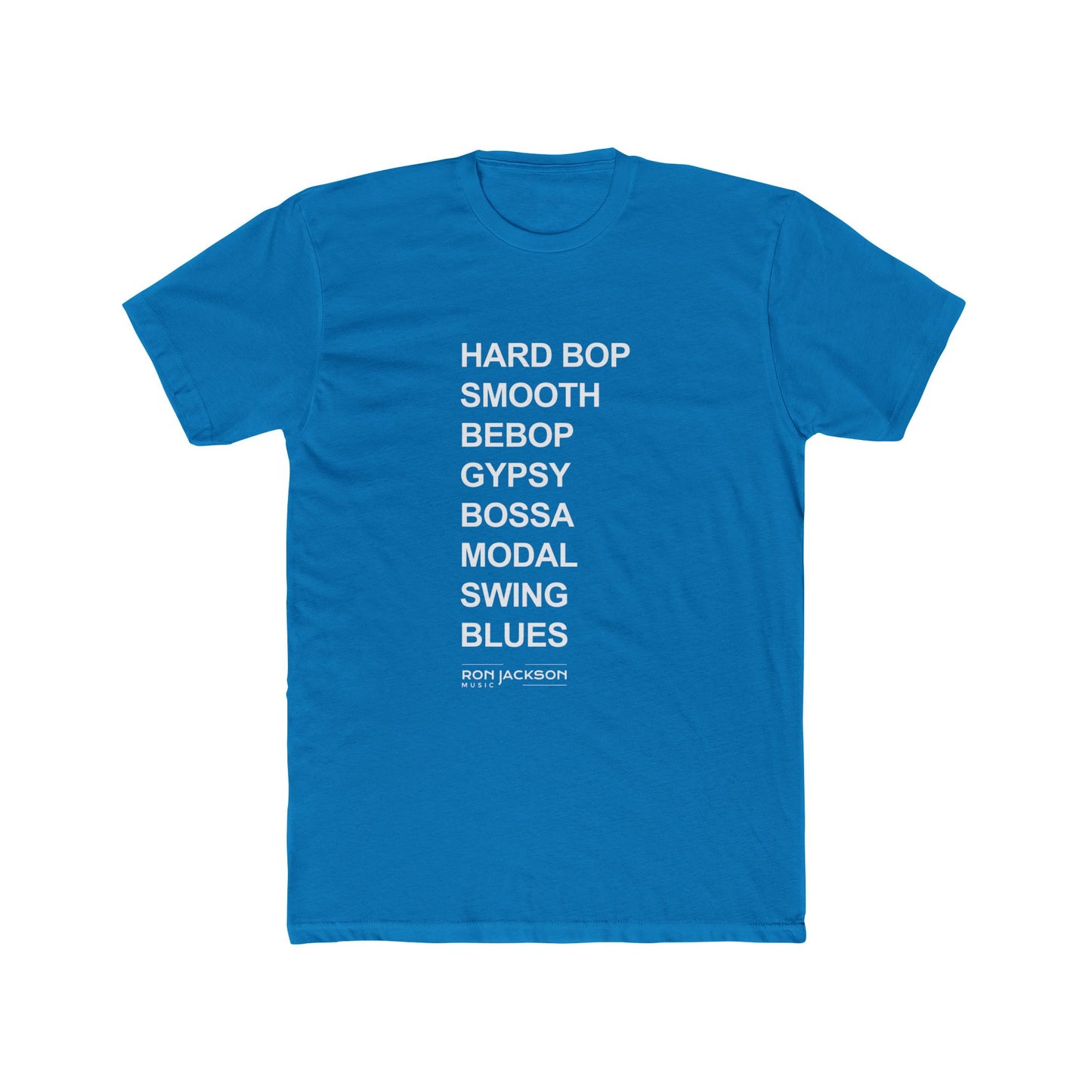 Ron's Jazz Styles T-Shirt | Conversation Piece Tee | Gifts for Musicians and Music Teachers