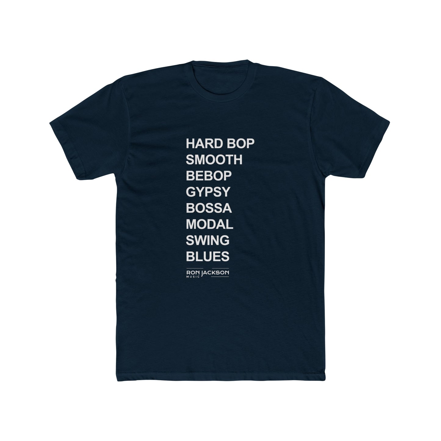 Ron's Jazz Styles T-Shirt | Conversation Piece Tee | Gifts for Musicians and Music Teachers
