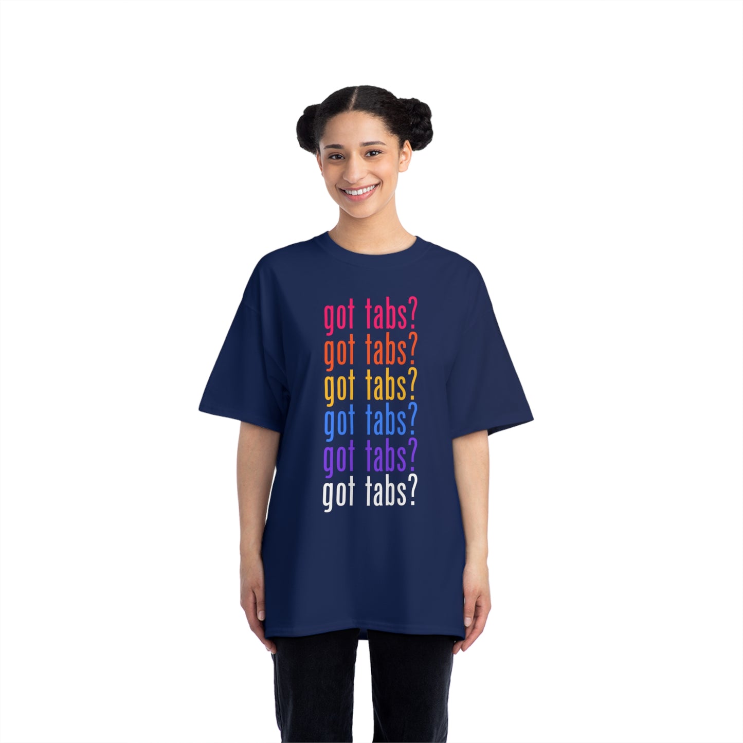"Got Tabs?" Big & Tall Guitarist T-Shirt | Humorous Musician Apparel | Plus Size Music Tees for Guitar Players
