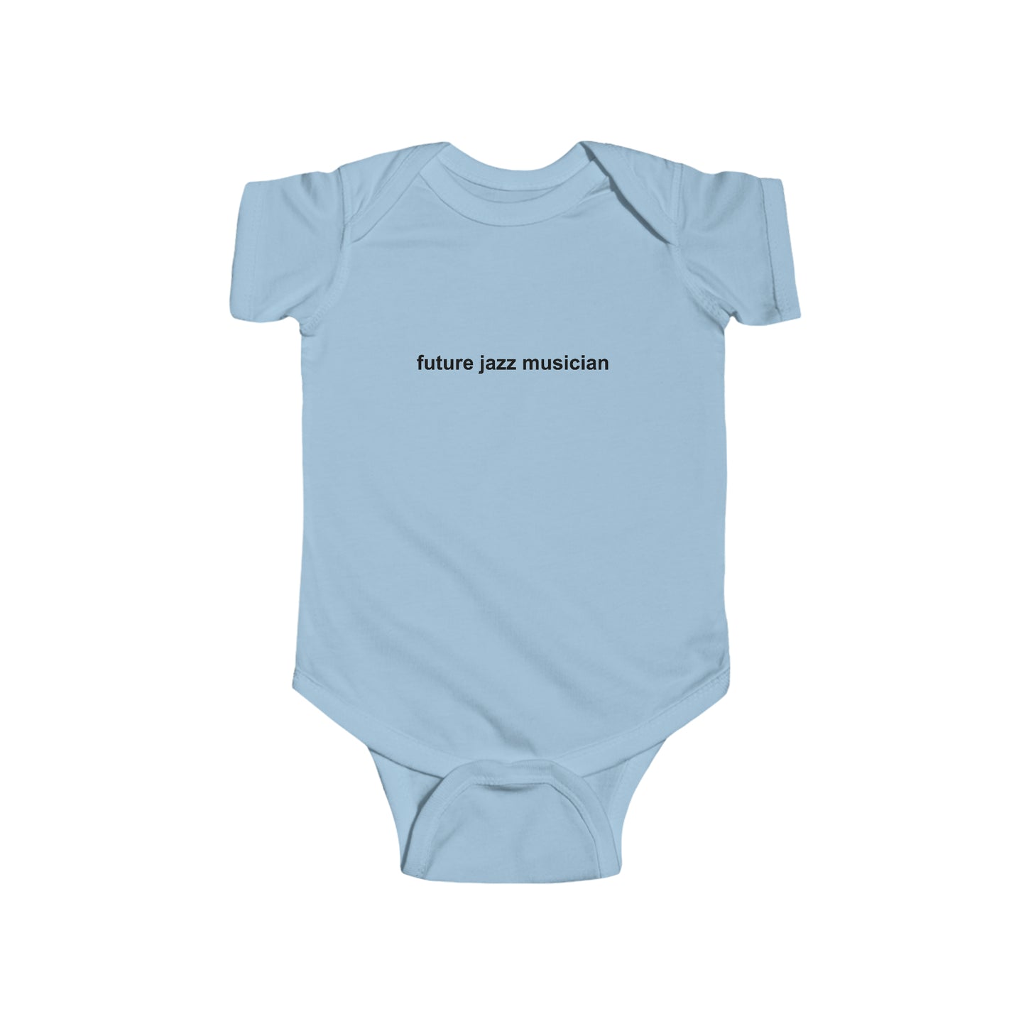 Future Jazz Musician Baby Onesie | Musical Family Infant Wear | Baby Announcement & Jazz Fan Gifts