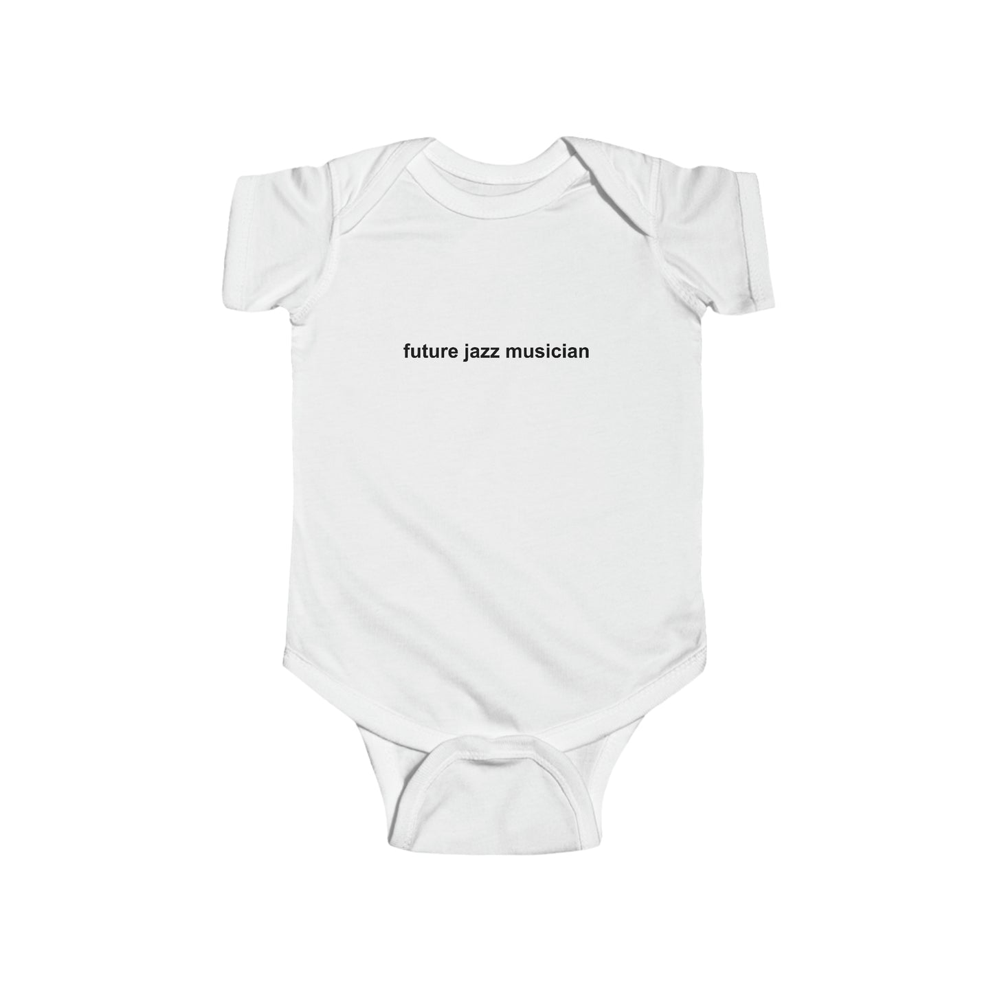 Future Jazz Musician Baby Onesie | Musical Family Infant Wear | Baby Announcement & Jazz Fan Gifts