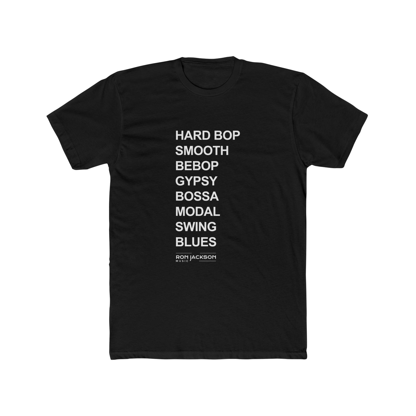 Ron's Jazz Styles T-Shirt | Conversation Piece Tee | Gifts for Musicians and Music Teachers