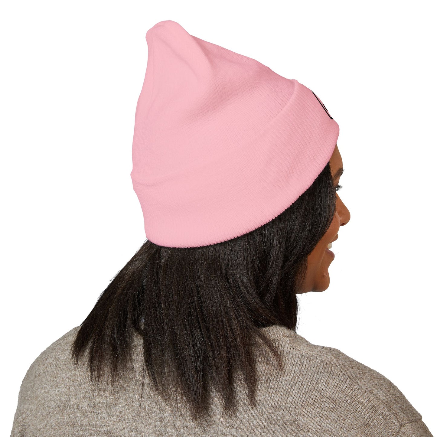 Black Embroidered JZZ GTR® Beanie Hat-Classic Winter Hat for Jazz Lovers and Guitarists