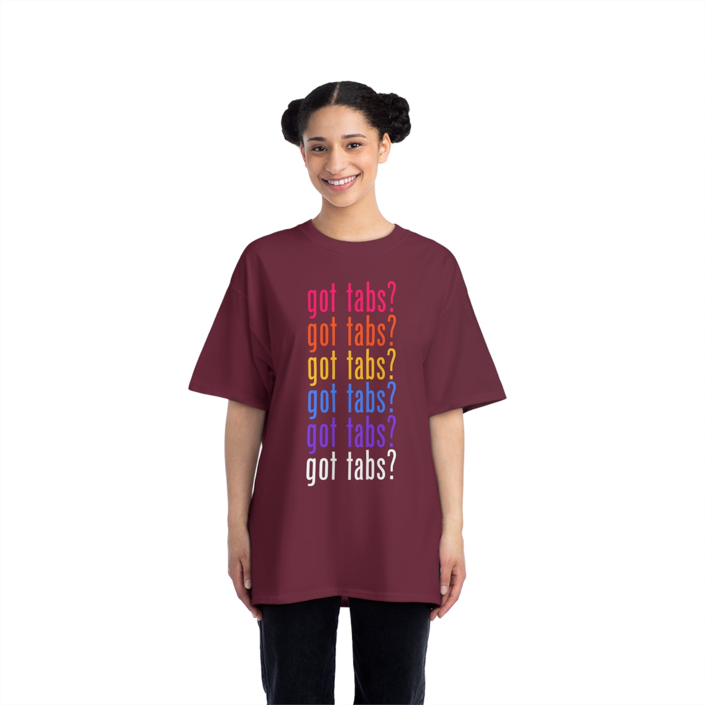 "Got Tabs?" Big & Tall Guitarist T-Shirt | Humorous Musician Apparel | Plus Size Music Tees for Guitar Players