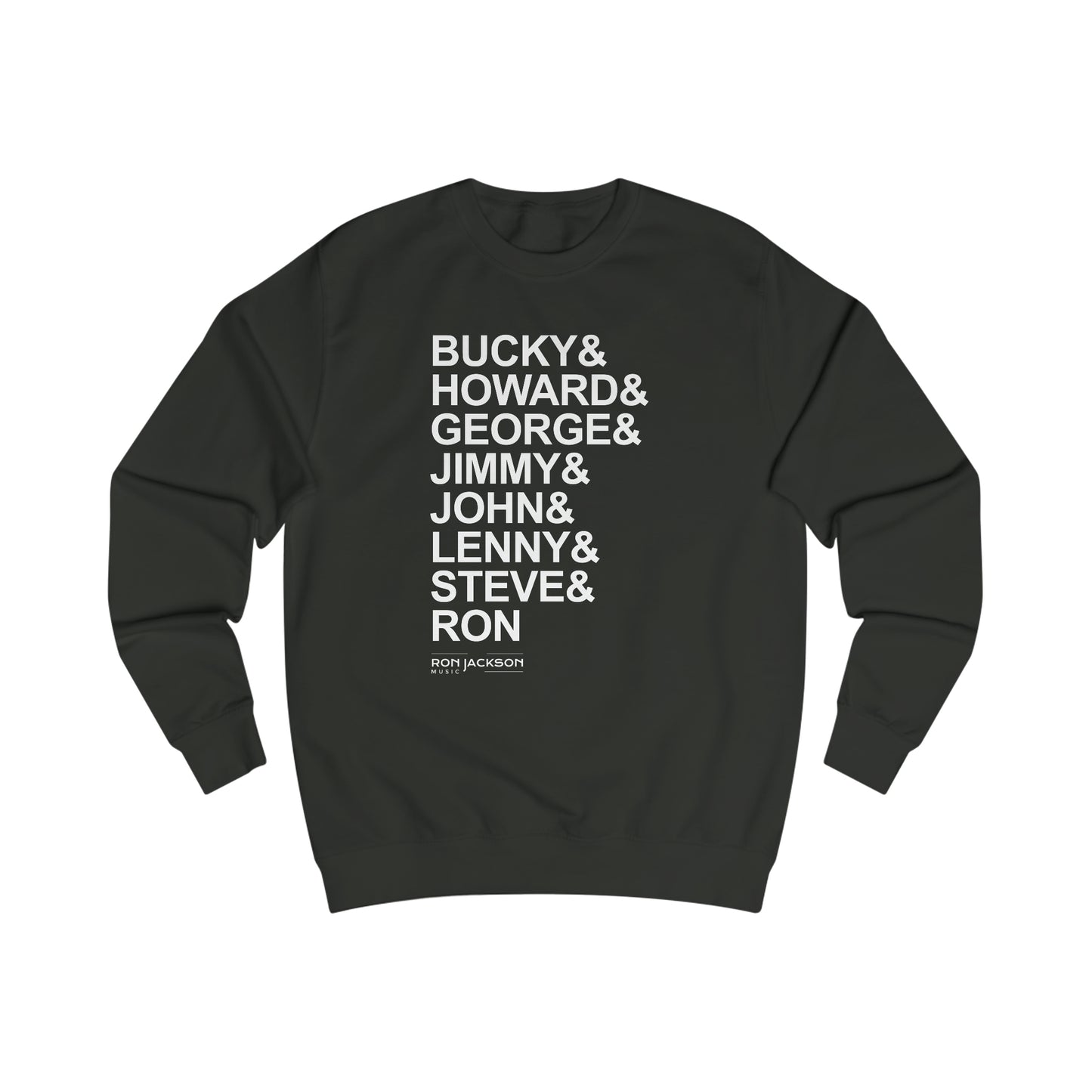 7 String Jazz Guitar Greats Sweatshirt | Cozy Musician Apparel | Tribute to Jazz Legends | Casual Wear for Guitar Enthusiasts