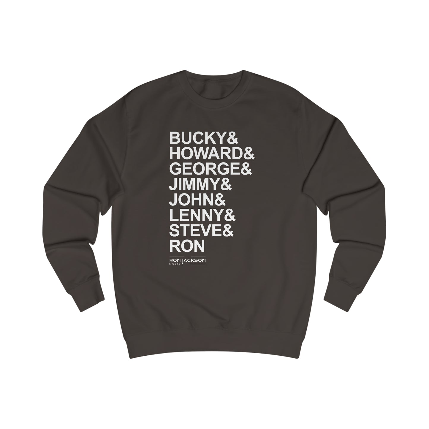 7 String Jazz Guitar Greats Sweatshirt | Cozy Musician Apparel | Tribute to Jazz Legends | Casual Wear for Guitar Enthusiasts
