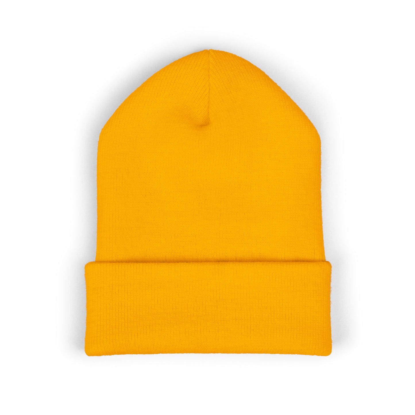 White Embroidered JZZ GTR® Beanie Hat | Classic Jazz Musician Look