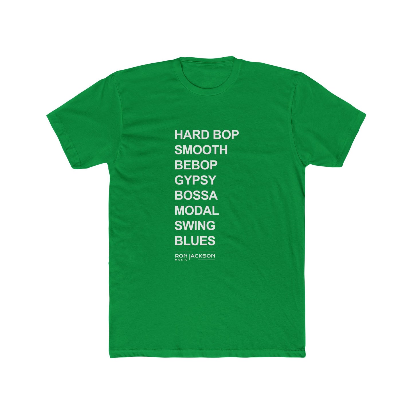 Ron's Jazz Styles T-Shirt | Conversation Piece Tee | Gifts for Musicians and Music Teachers