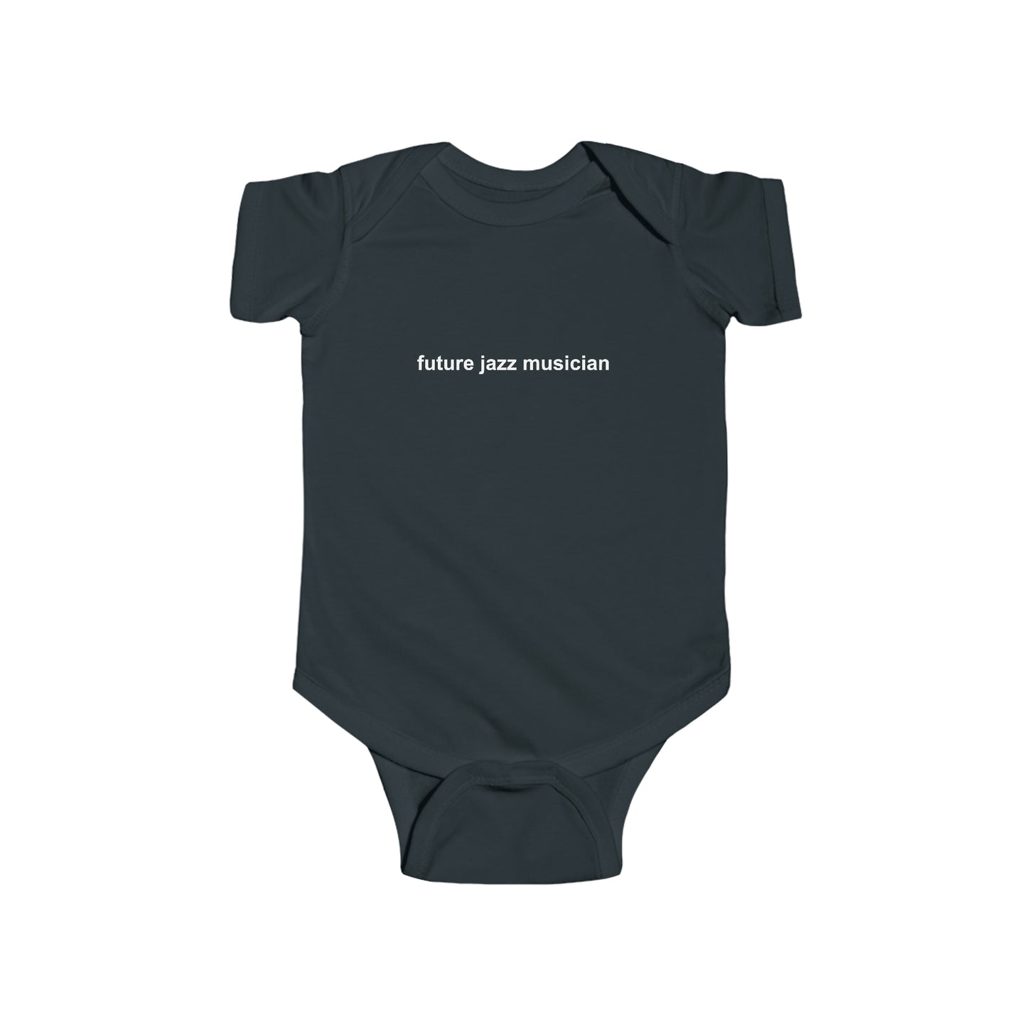 Future Jazz Musician Baby Onesie | Musical Family Infant Wear | Baby Announcement & Jazz Fan Gifts