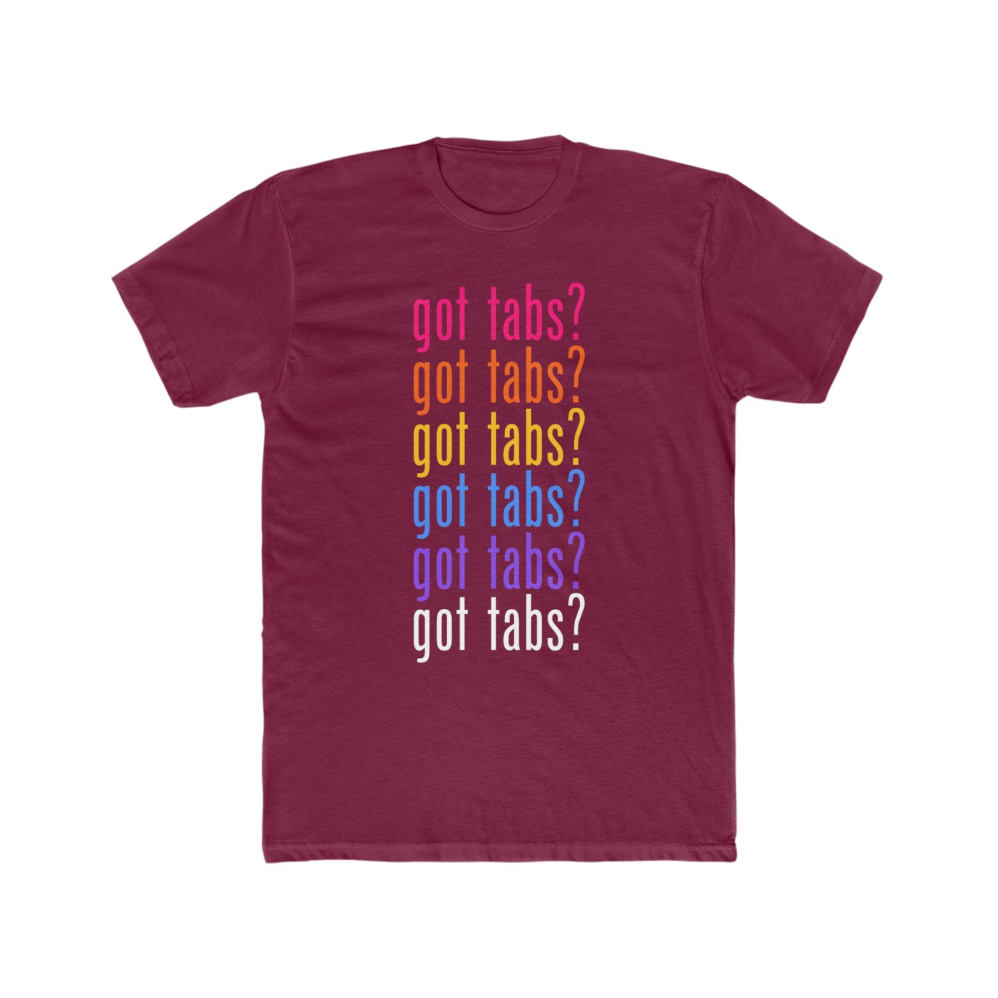 "Got TABS?" Funny Guitar T-Shirt | Casual Wear for Musicians | Novelty Tee for Guitar Players | Great Gift for Music Enthusiasts