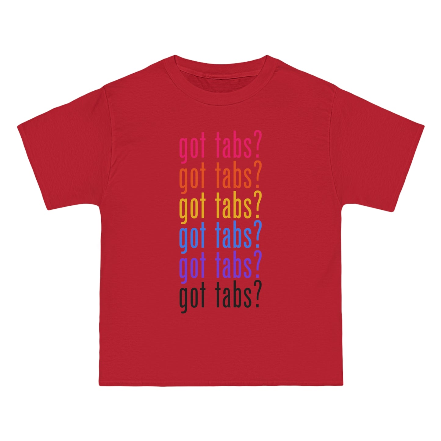 "Got Tabs?" Big & Tall Guitarist T-Shirt | Humorous Musician Apparel | Plus Size Music Tees for Guitar Players