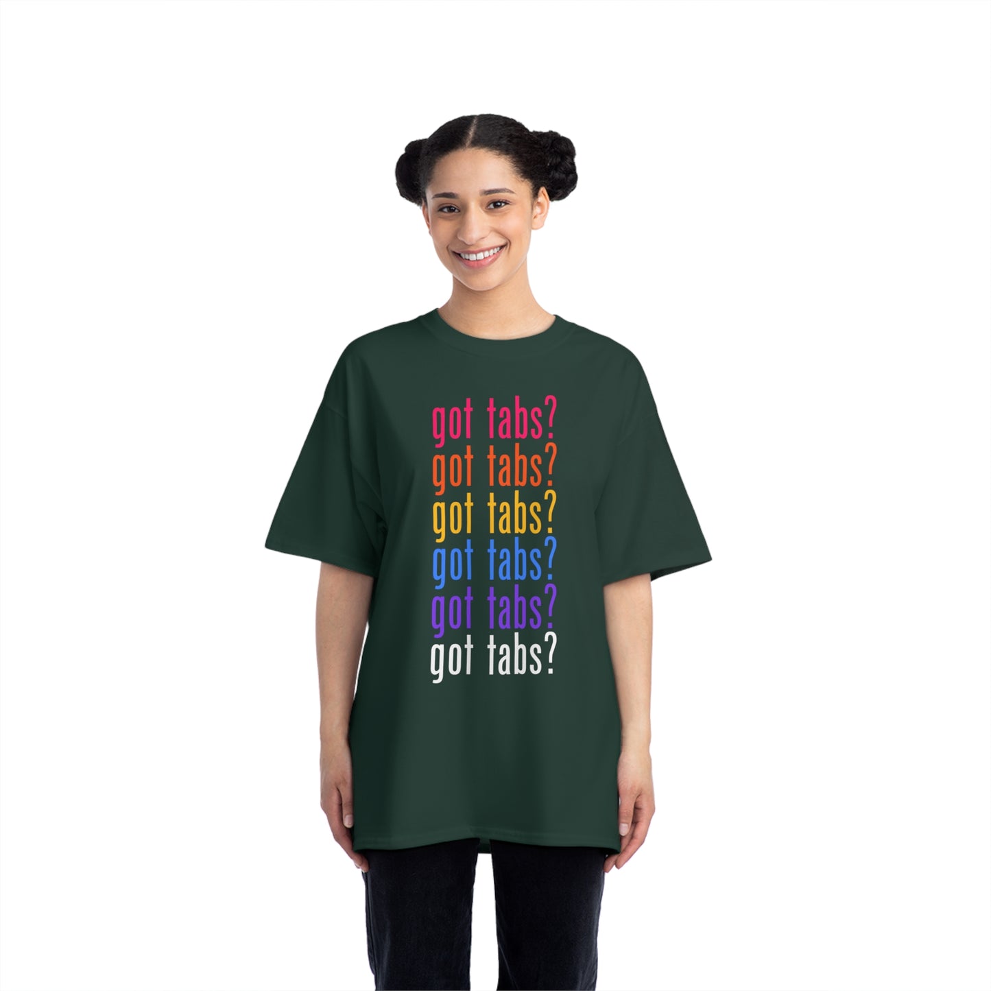 "Got Tabs?" Big & Tall Guitarist T-Shirt | Humorous Musician Apparel | Plus Size Music Tees for Guitar Players