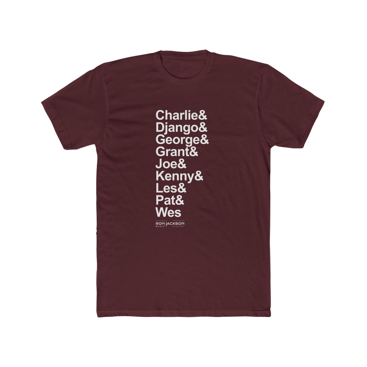 6 String Jazz Guitar Heroes Tee Shirt