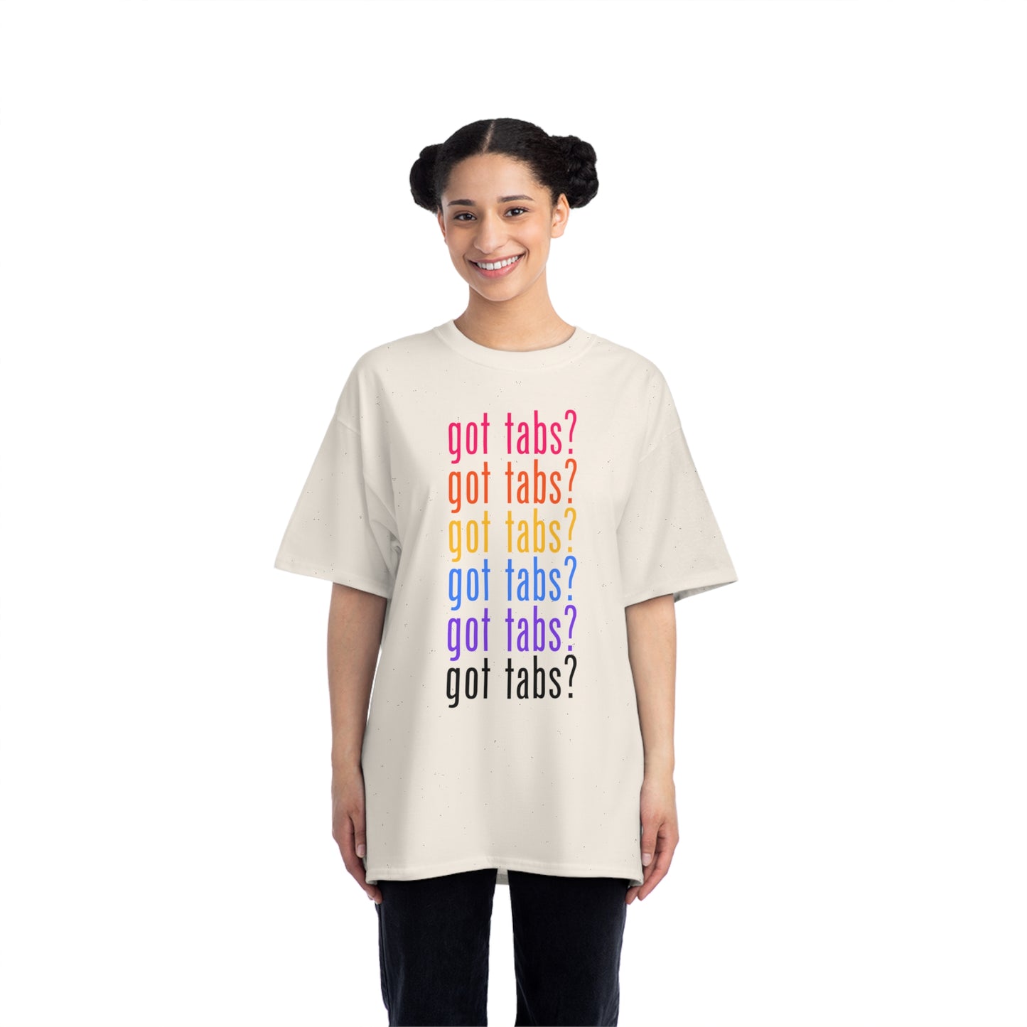 "Got Tabs?" Big & Tall Guitarist T-Shirt | Humorous Musician Apparel | Plus Size Music Tees for Guitar Players