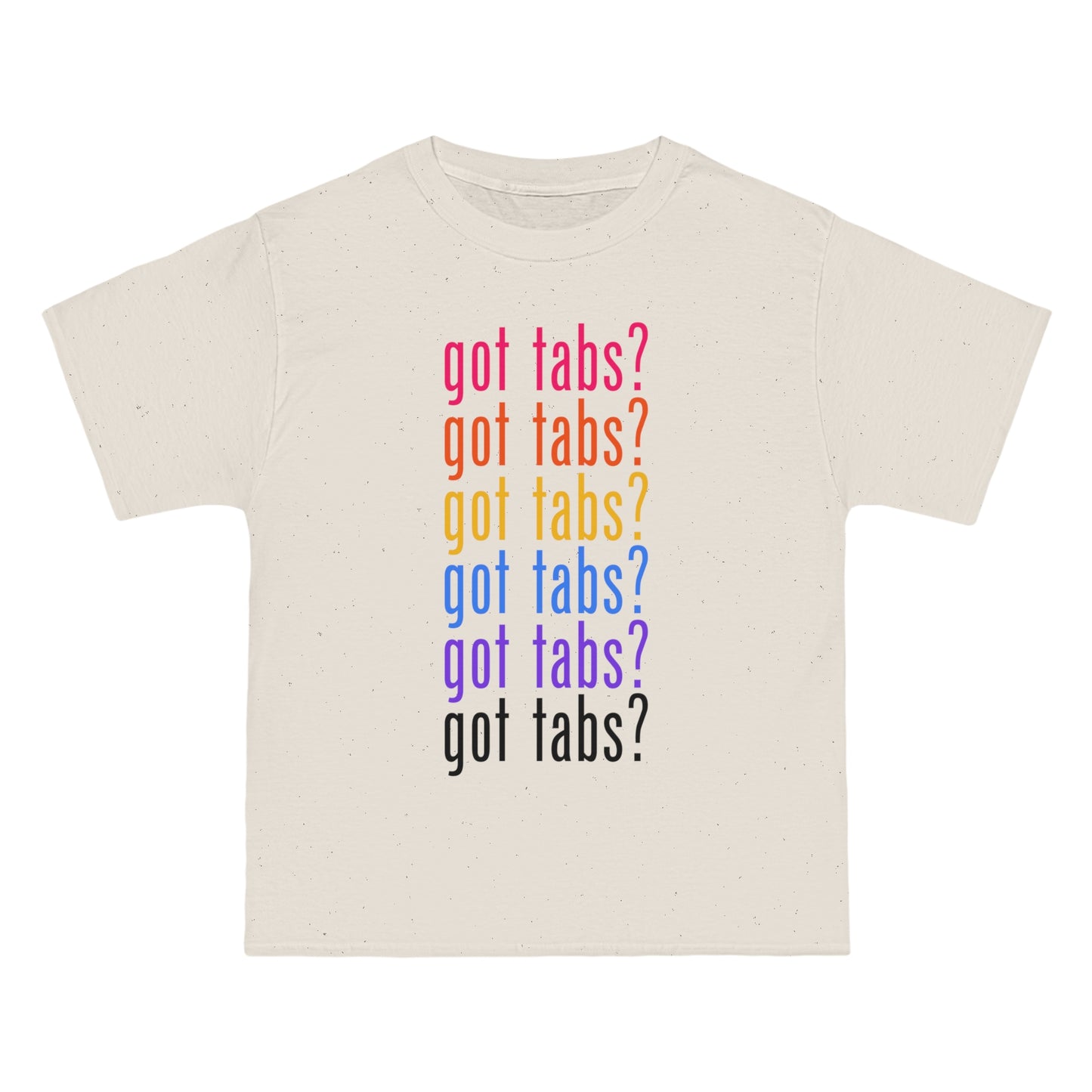 "Got Tabs?" Big & Tall Guitarist T-Shirt | Humorous Musician Apparel | Plus Size Music Tees for Guitar Players