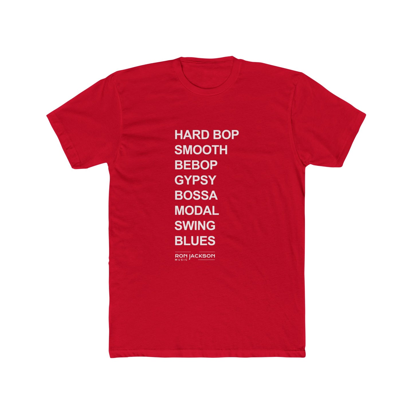Ron's Jazz Styles T-Shirt | Conversation Piece Tee | Gifts for Musicians and Music Teachers