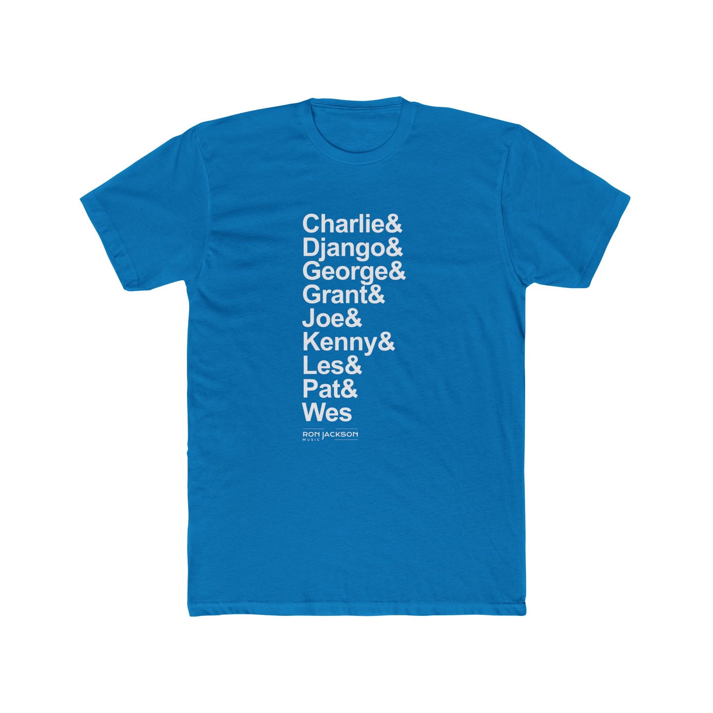 6 String Jazz Guitar Heroes Tee Shirt