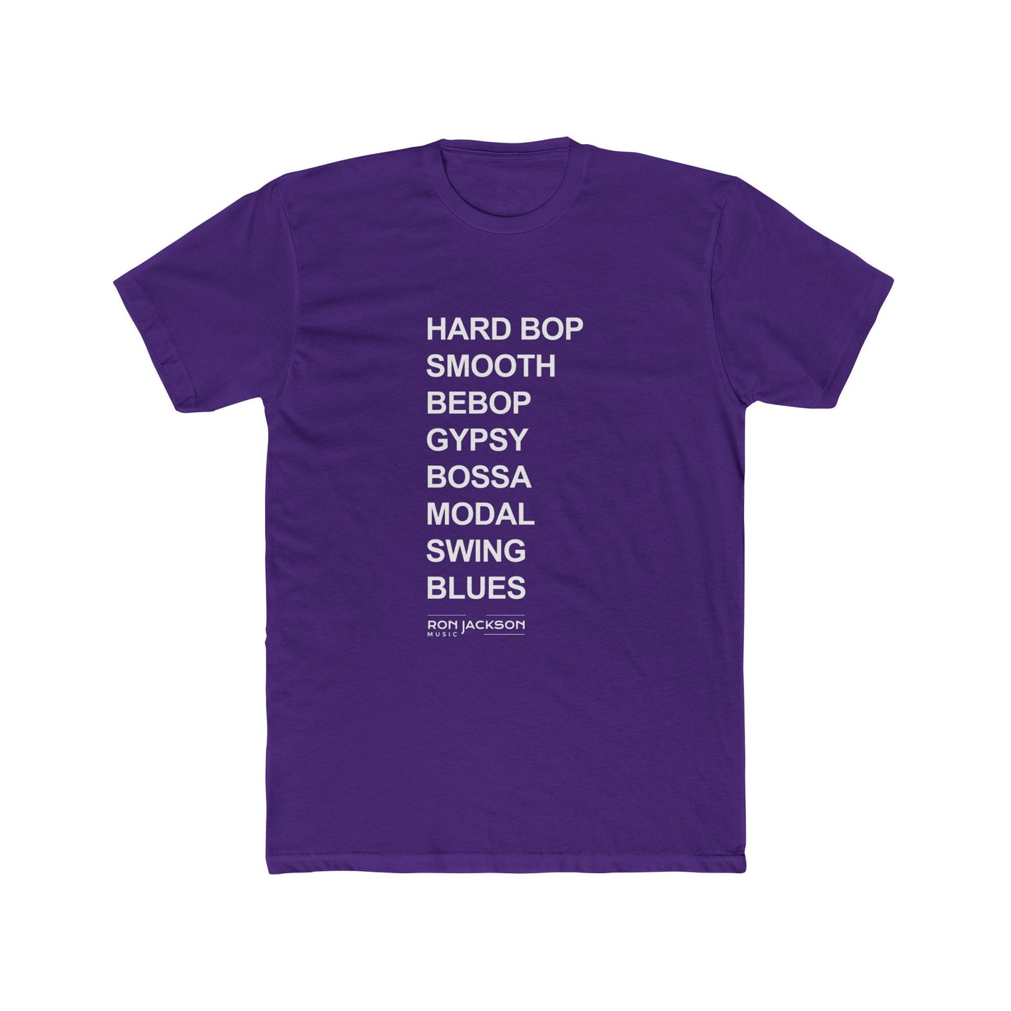 Ron's Jazz Styles T-Shirt | Conversation Piece Tee | Gifts for Musicians and Music Teachers