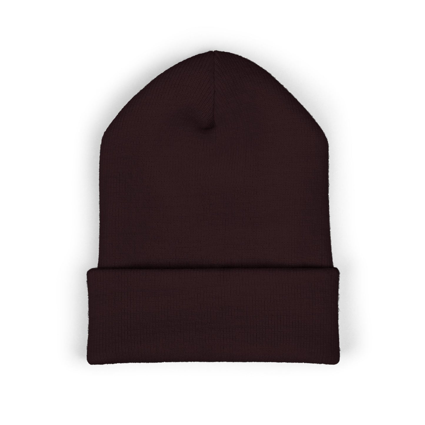 White Embroidered JZZ GTR® Beanie Hat | Classic Jazz Musician Look