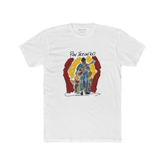 LIMITED EDITION RON JACKSON 60 Tee | 7 String Jazz Guitarist Tee | NYC Jazz Club T-Shirt #RONJACKSON60