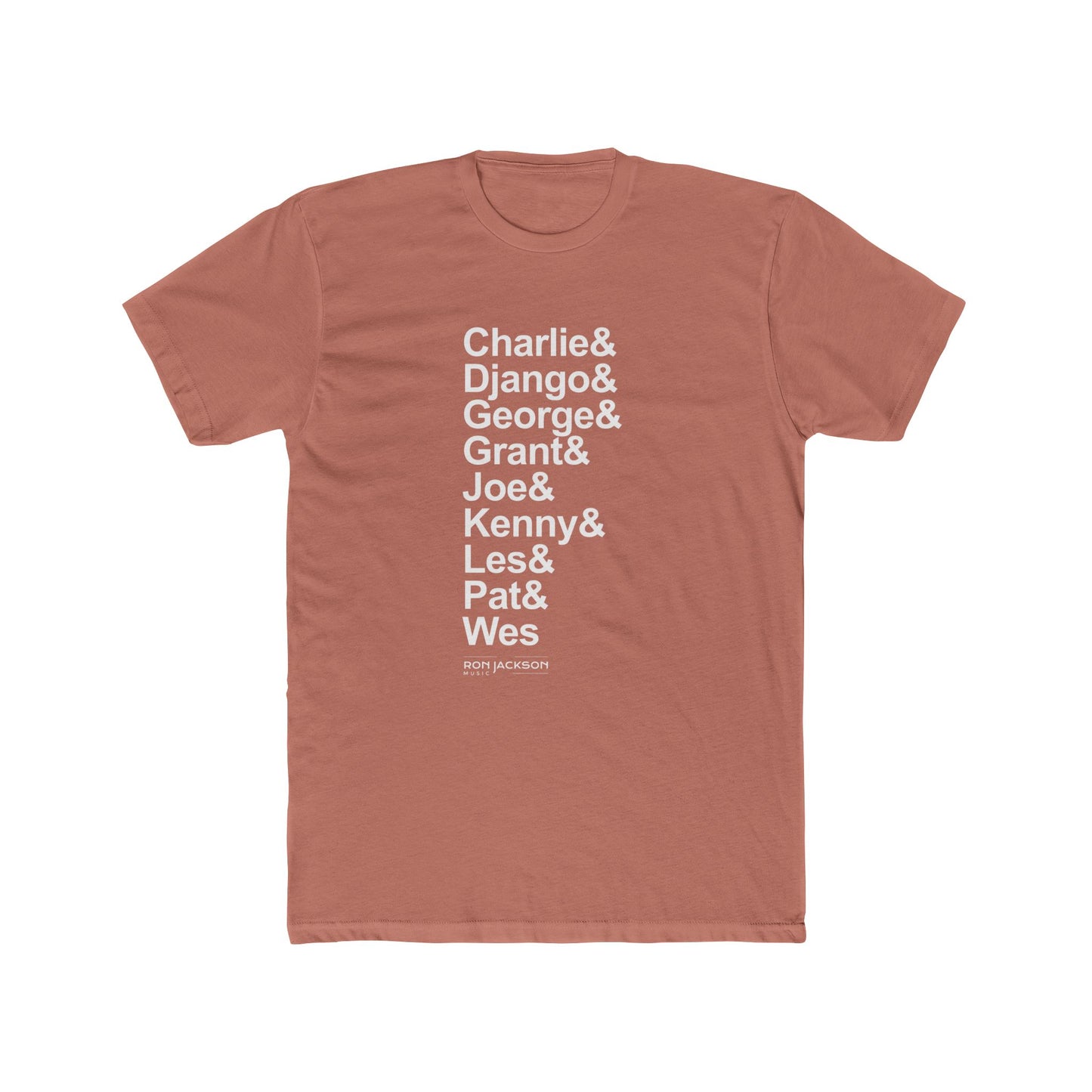 6 String Jazz Guitar Heroes Tee Shirt