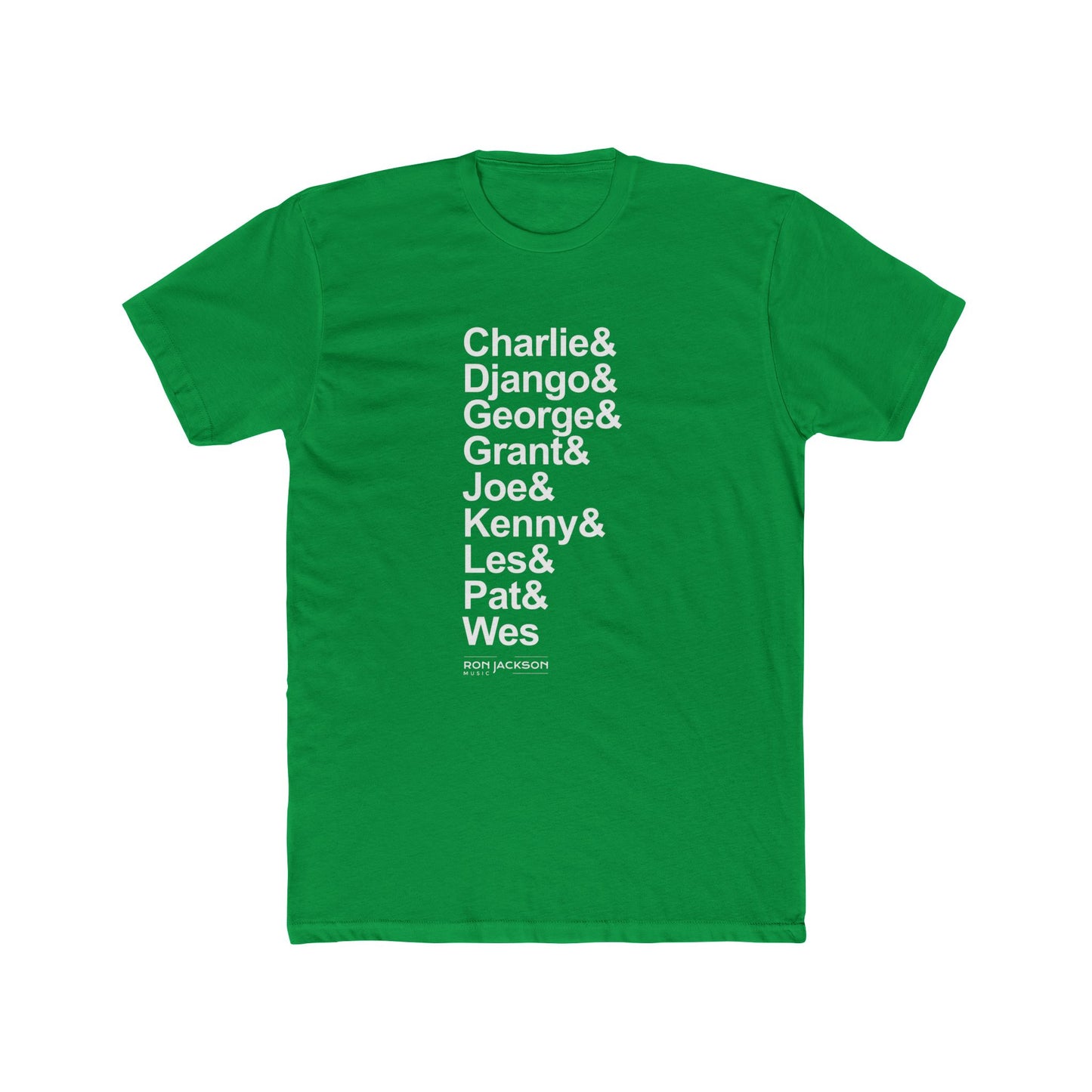 6 String Jazz Guitar Heroes Tee Shirt