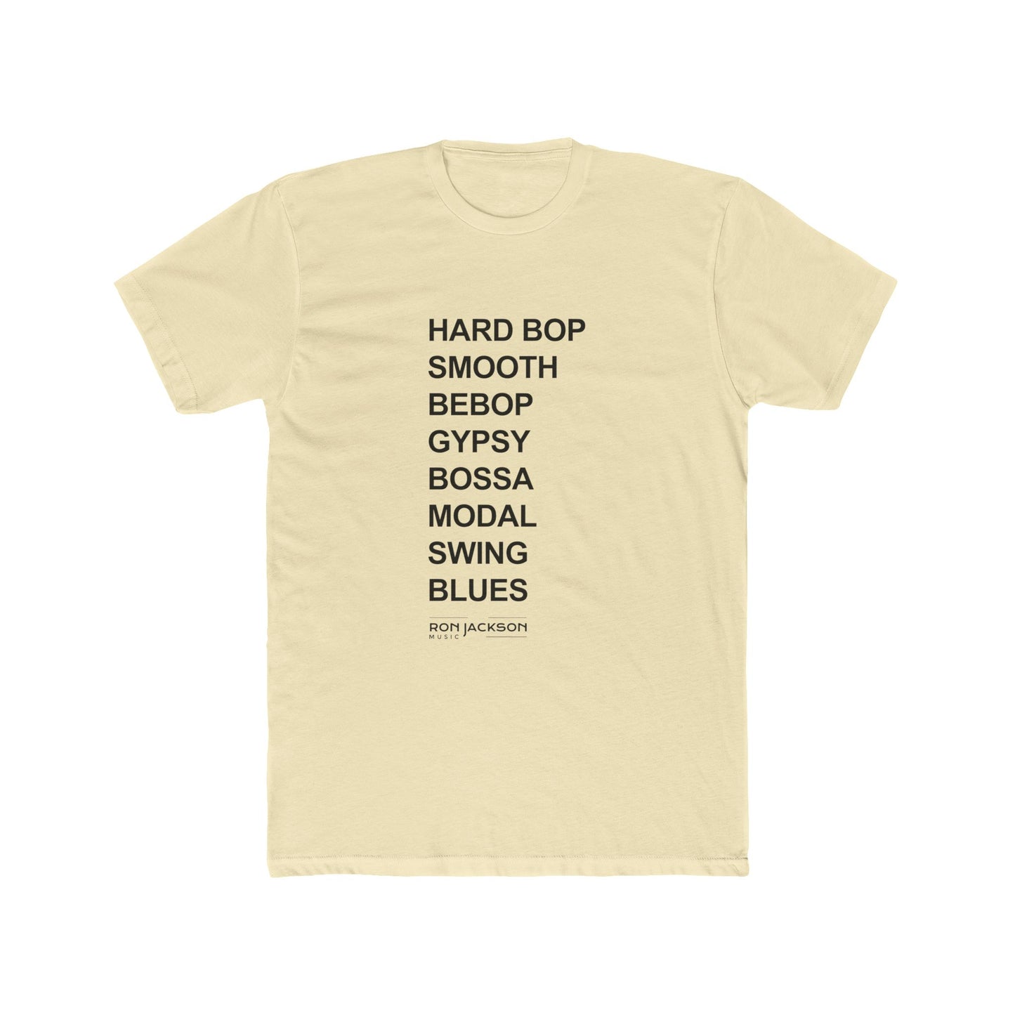Ron's Jazz Styles T-Shirt | Conversation Piece Tee | Gifts for Musicians and Music Teachers