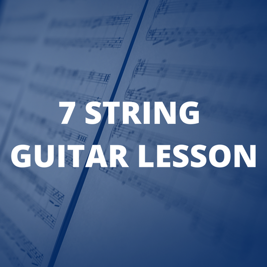 7-String Guitar Bassline Lessons | Foundation for Jazz and Fusion | With Sheet Music & TABS Video | Bassists and Guitarists Training Tool