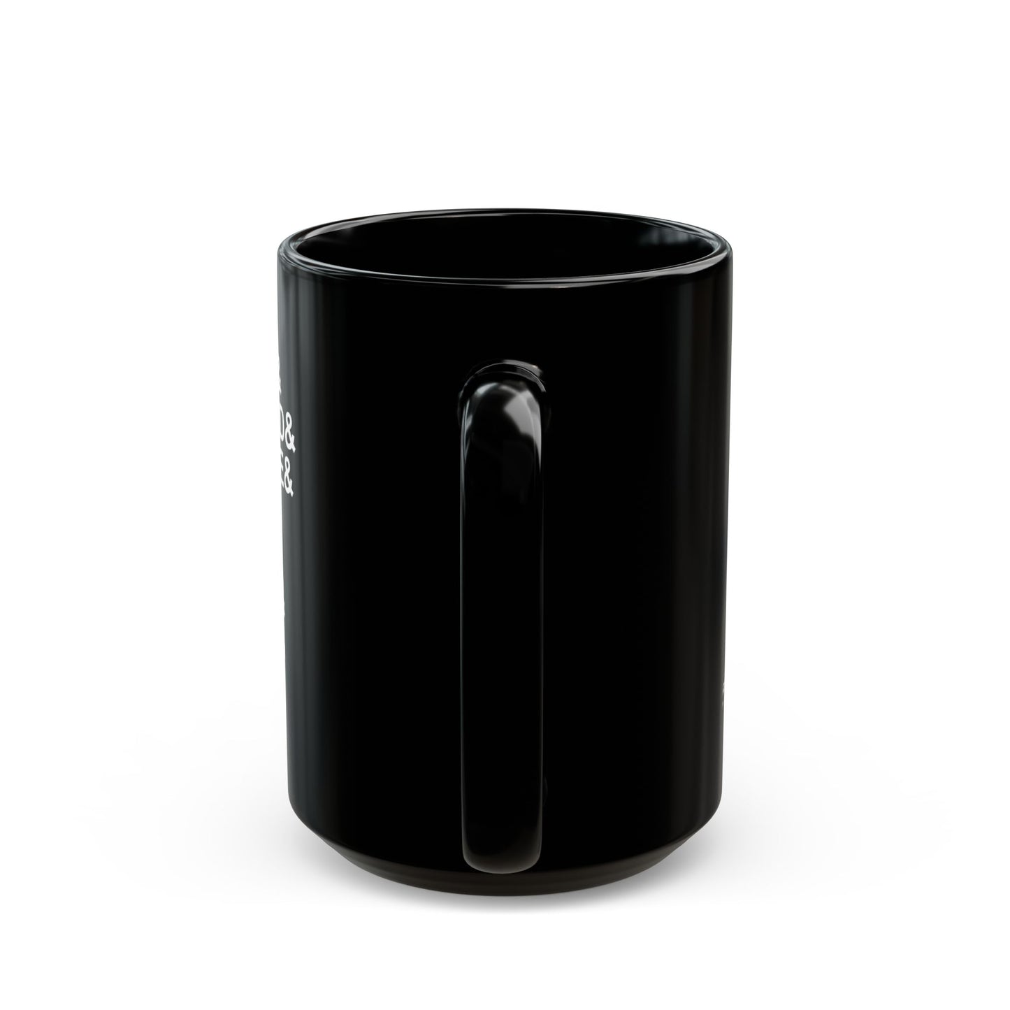 Black Seven String Jazz Guitar Greats Ceramic Mug | Musical Home Goods | Coffee Cup for Guitarists | Novelty Gifts for Jazz Musicians