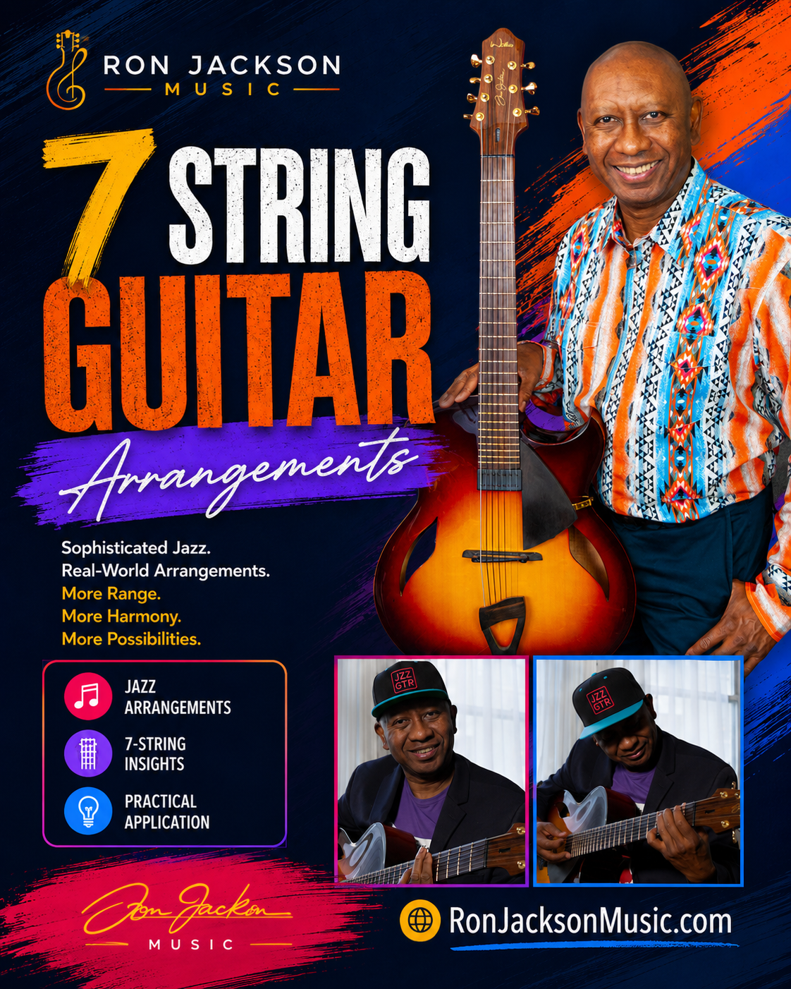 7 String Guitar Arrangements Bundle