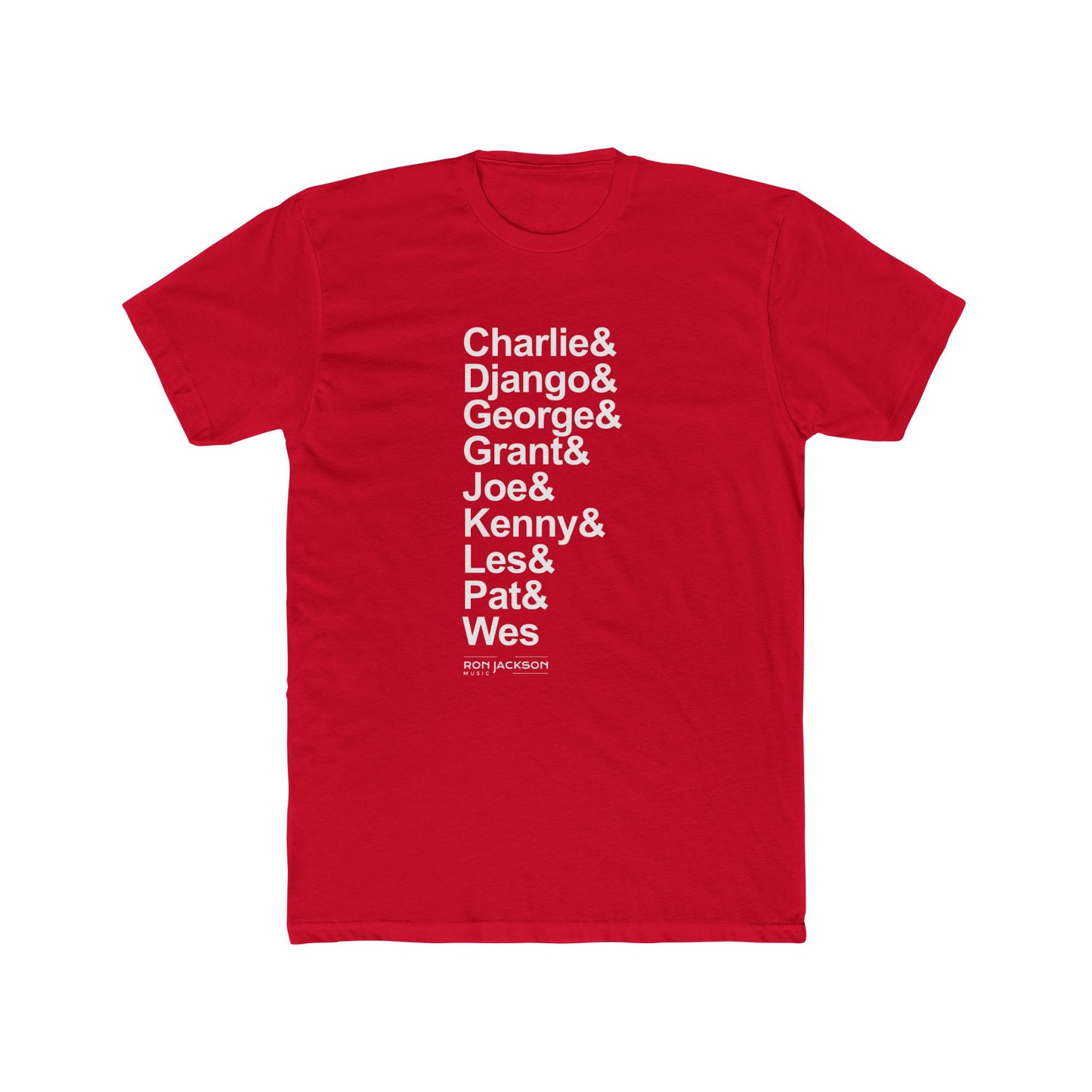 6 String Jazz Guitar Heroes Tee Shirt