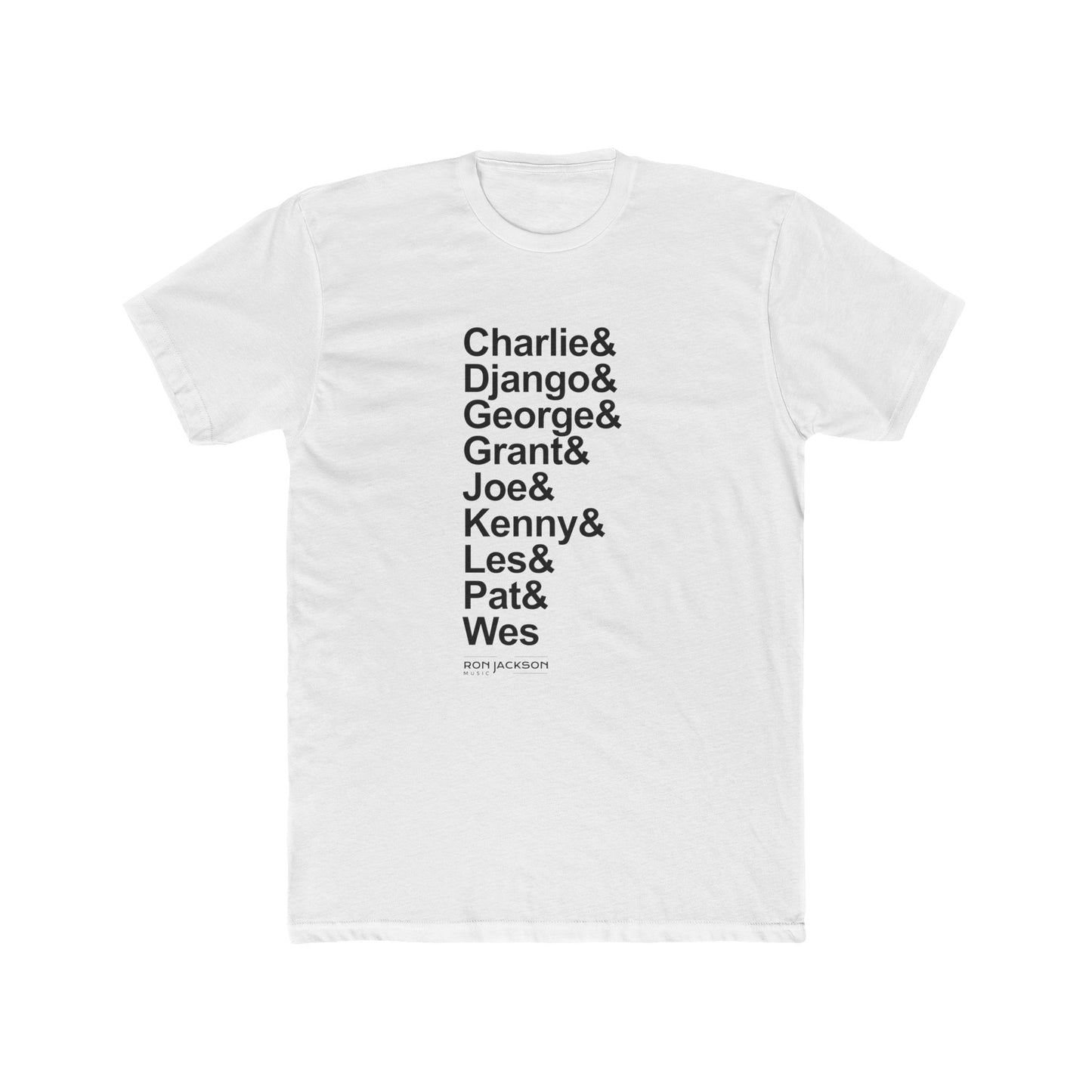 6 String Jazz Guitar Heroes Tee Shirt