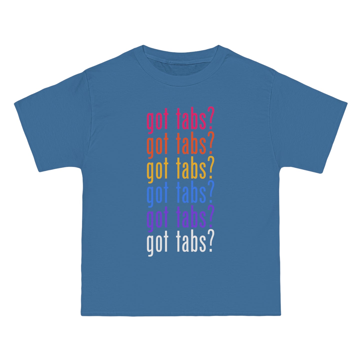 "Got Tabs?" Big & Tall Guitarist T-Shirt | Humorous Musician Apparel | Plus Size Music Tees for Guitar Players
