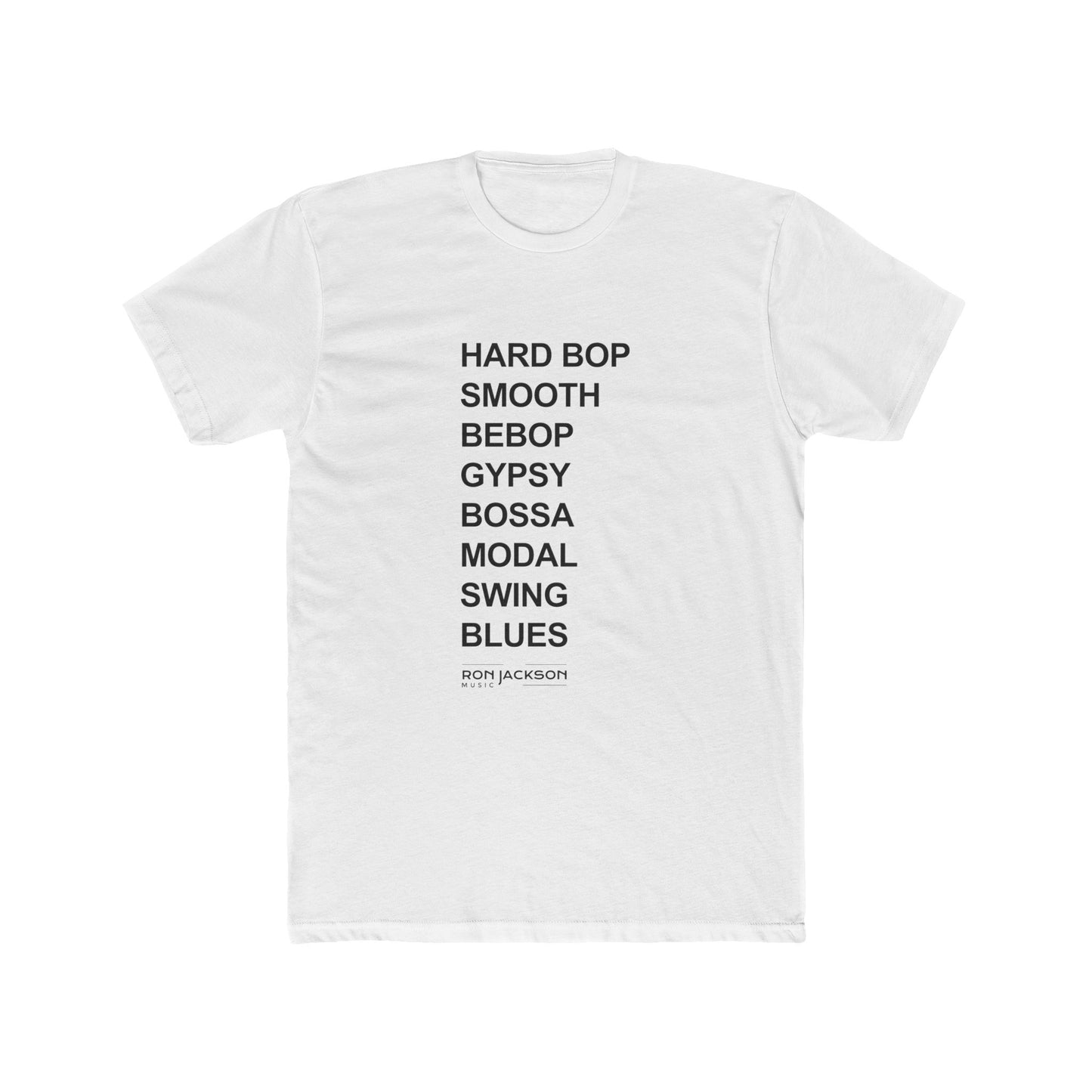 Ron's Jazz Styles T-Shirt | Conversation Piece Tee | Gifts for Musicians and Music Teachers
