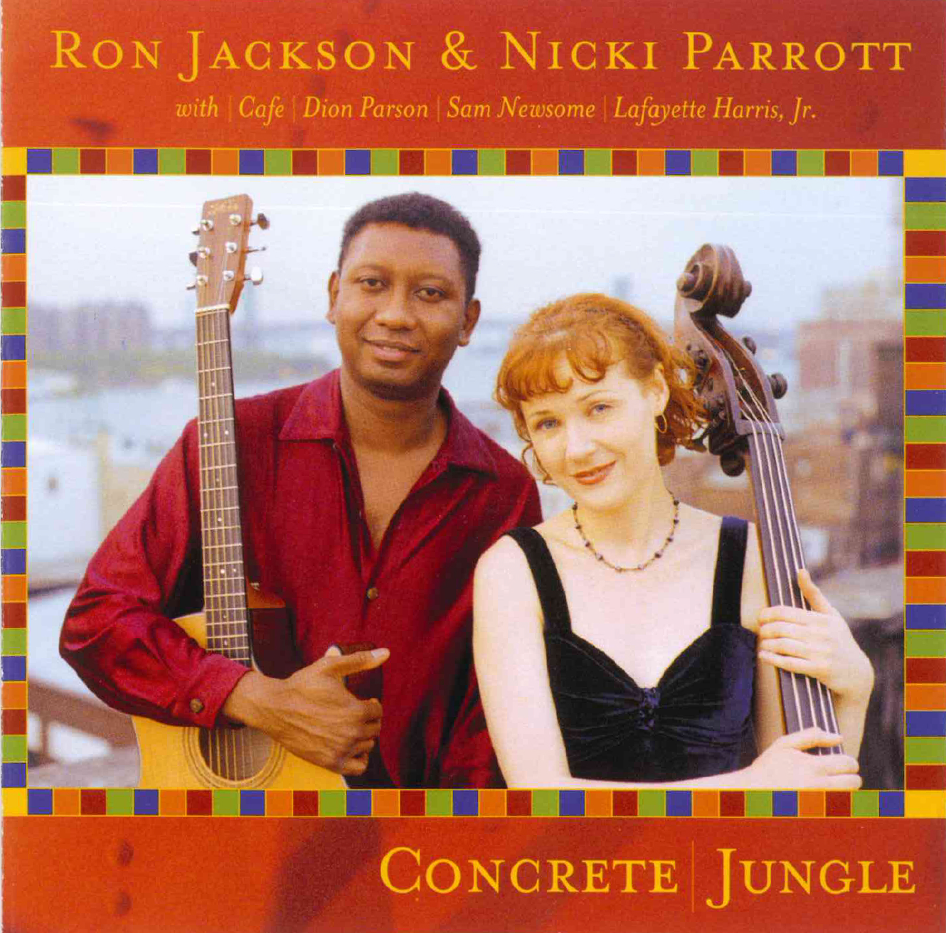 Autographed CD – Concrete Jungle Jazz Duo Collaboration | Signed by Ron Jackson | Caribbean‑flavored, Latin‑infused grooves
