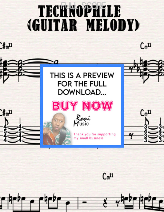 “Technophile” – Original Composition by Ron Jackson (from Flubby Dubby: Hammond Organ Soul Jazz Band) | Sheet Music + TABs + MIDI + MP3 Audio