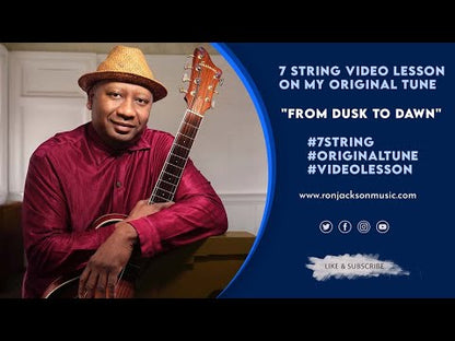 "From Dusk To Dawn" | 7-String Guitar Jazz Original | Top 10 Jazzweek Composition | Explore New Jazz Territories