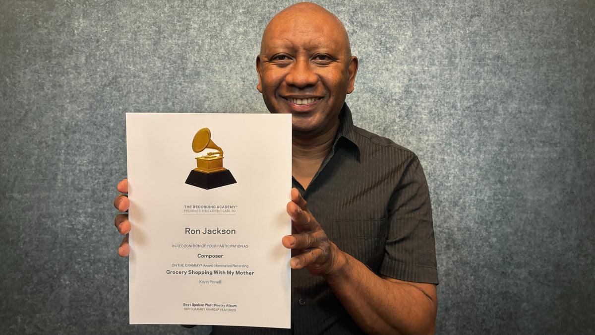 Ron Jackson Jazz Guitarist Receives GRAMMY Participation Certificate ...