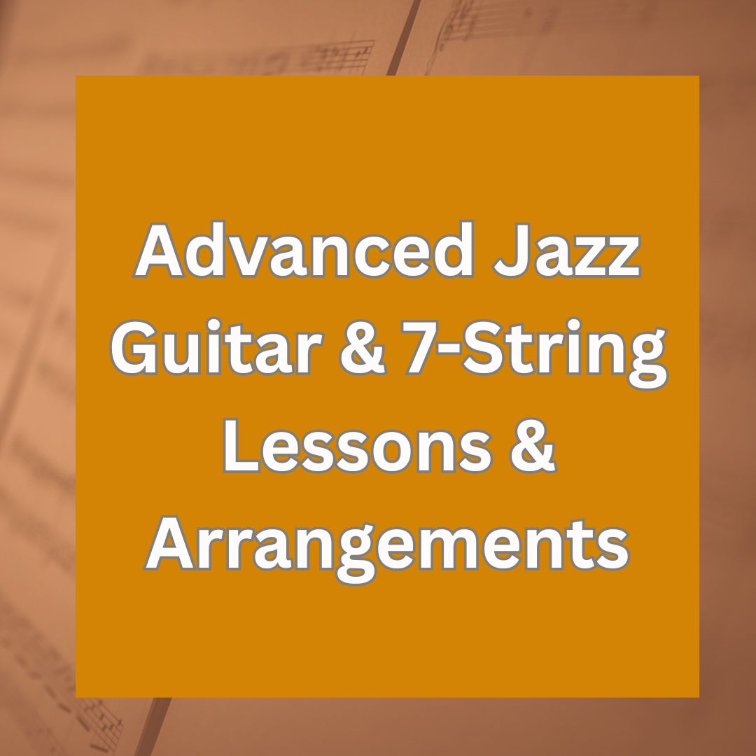 Advanced Jazz Guitar & 7-String Lessons & Arrangements – Ron Jackson Music