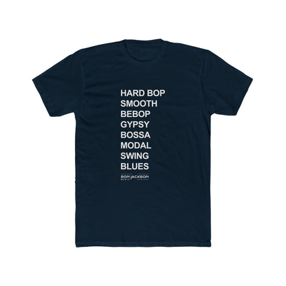 Ron's Jazz Styles T-Shirt | Conversation Piece Tee | Gifts for Musicians and Music Teachers