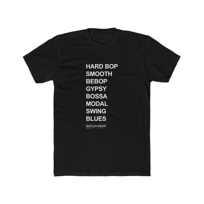 Ron's Jazz Styles T-Shirt | Conversation Piece Tee | Gifts for Musicians and Music Teachers