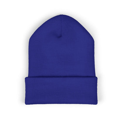 Pink Embroidered JZZ GTR® Beanie Hat | Warm Jazz Guitar Winter Style