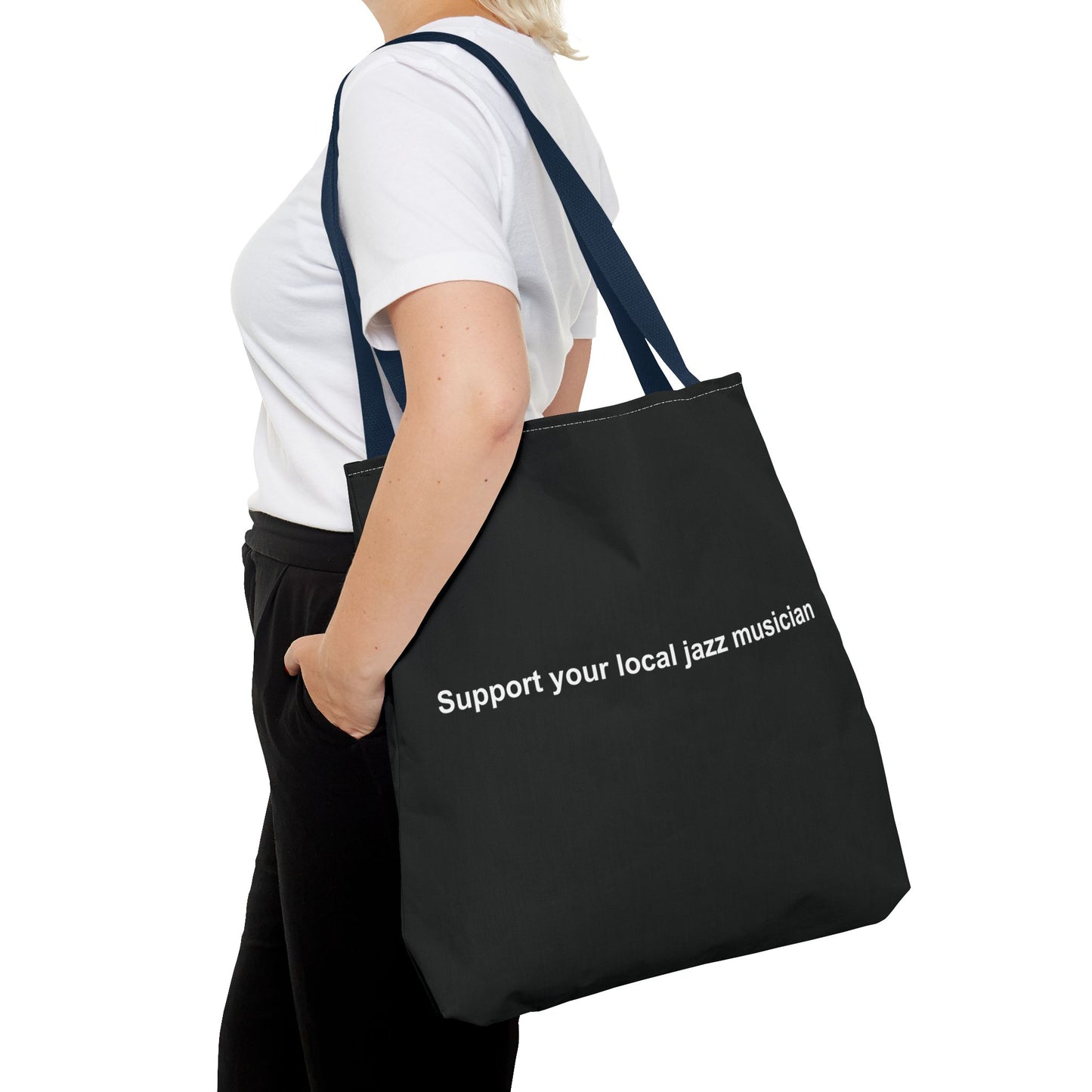 Support a 7-String Jazz Guitarist Tour Bag | Ron Jackson Music Logo Tote