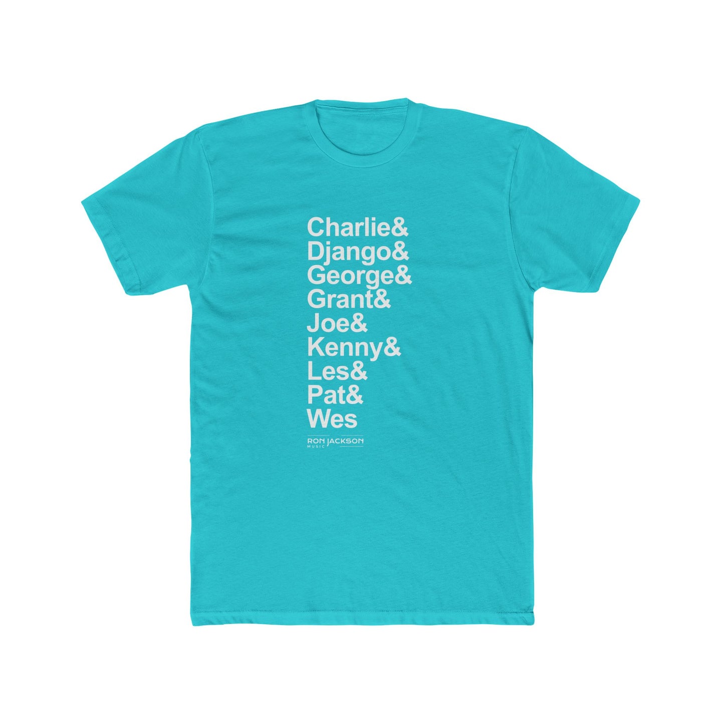 6 String Jazz Guitar Heroes Tee Shirt