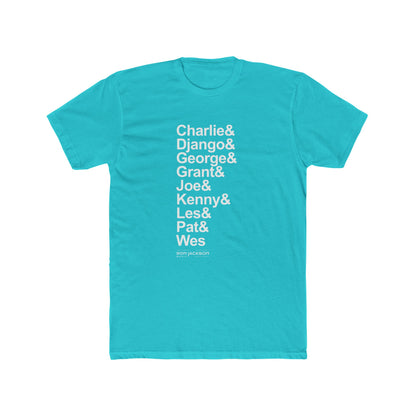 6 String Jazz Guitar Heroes Tee Shirt