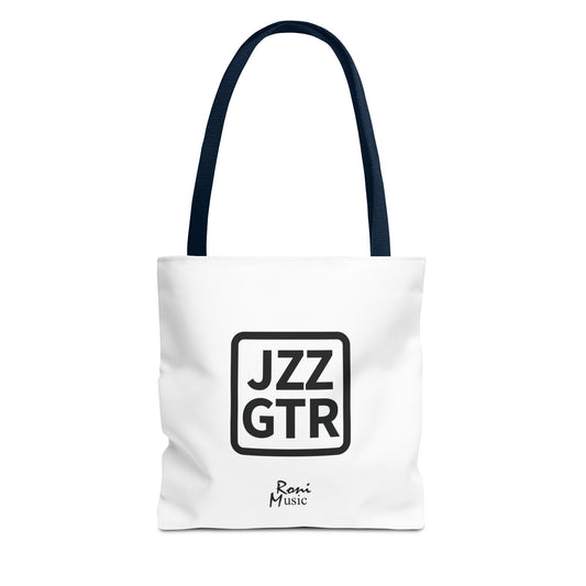 JZZ GTR® Logo Tour Bag | Jazz Guitar Tote | Musician Gear Bag | Jazz Club & Touring Tote