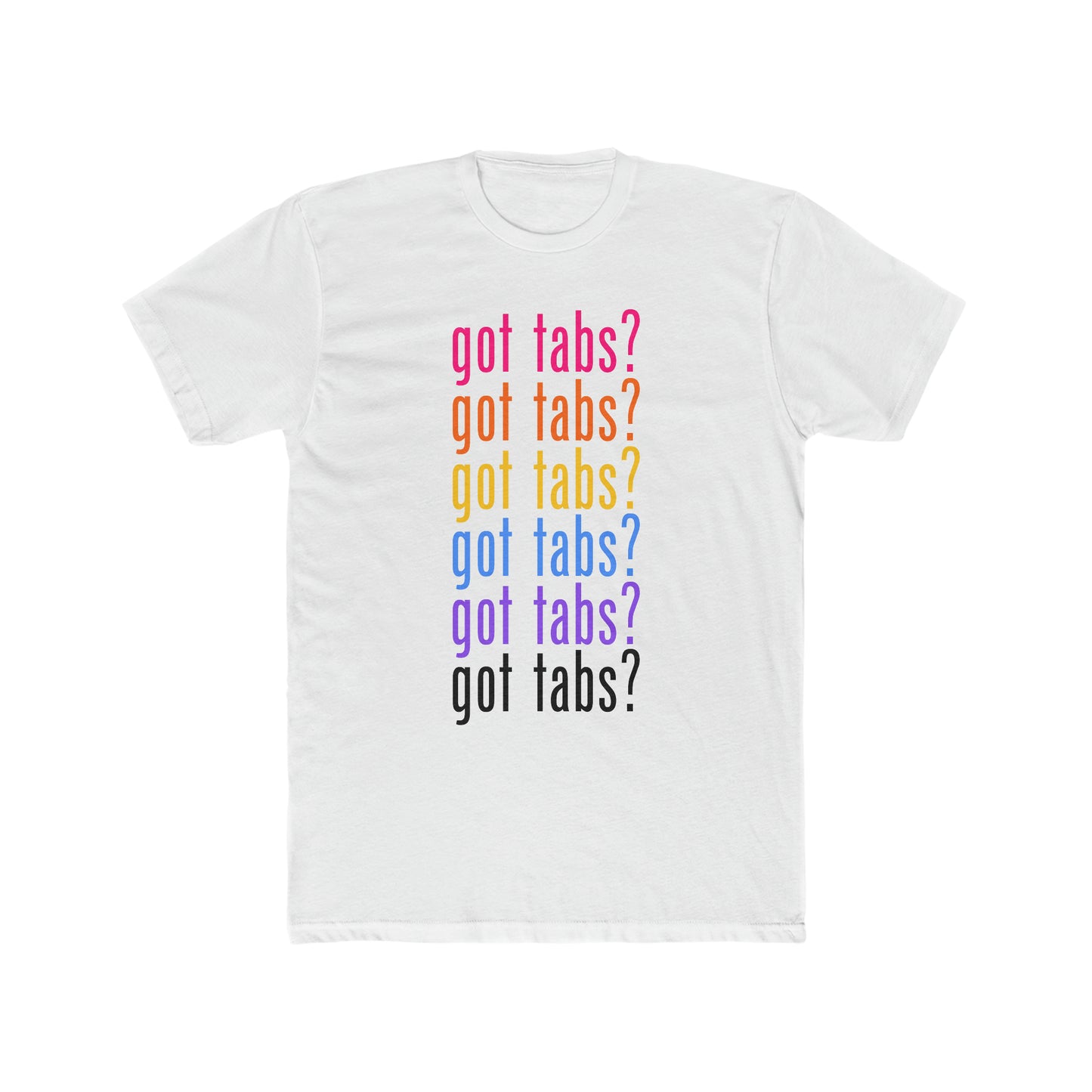 "Got TABS?" Funny Guitar T-Shirt | Casual Wear for Musicians | Novelty Tee for Guitar Players | Great Gift for Music Enthusiasts