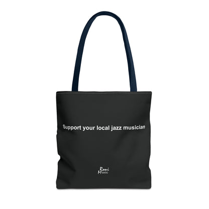 Support a 7-String Jazz Guitarist Tour Bag | Ron Jackson Music Logo Tote