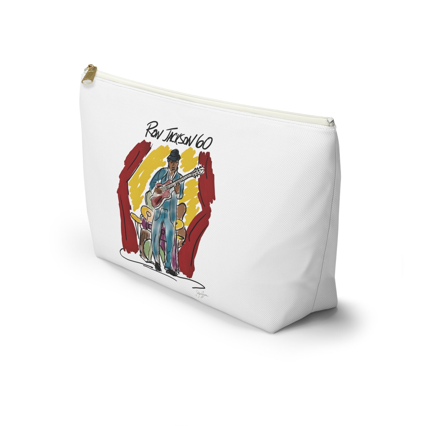 White Limited Edition Ron Jackson 60 Pouch | T-Bottom Accessory Bag